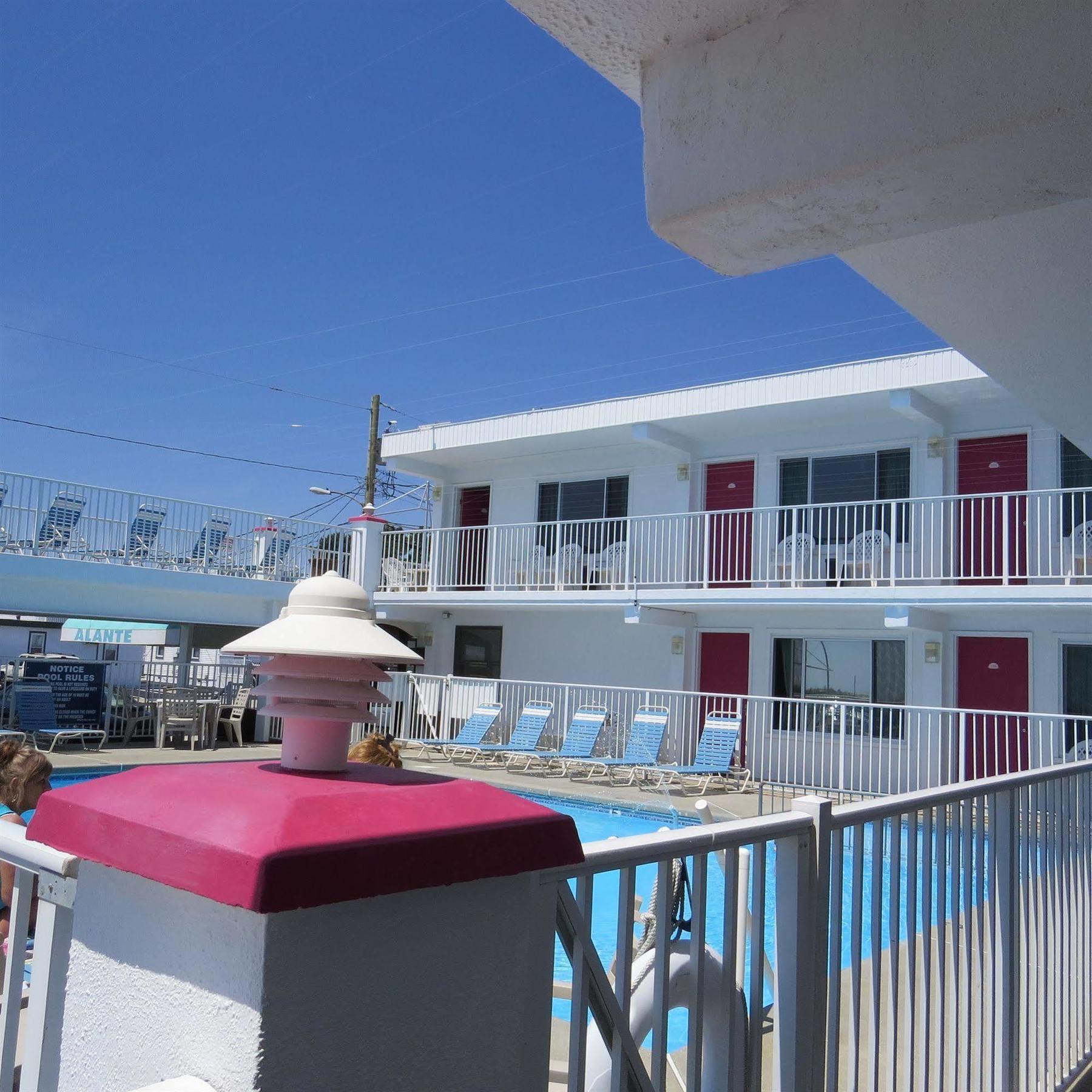 Hotel Alante Oceanfront Motor North Wildwood Exteriér fotografie